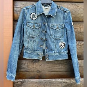 ARMANI EXCHANGE-(vintage) denim jacket size small